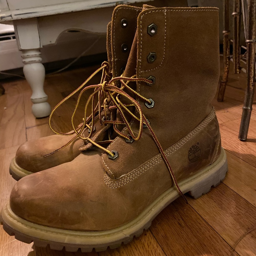 Timberland Brown Lace Up Boots - Picture 3 of 7